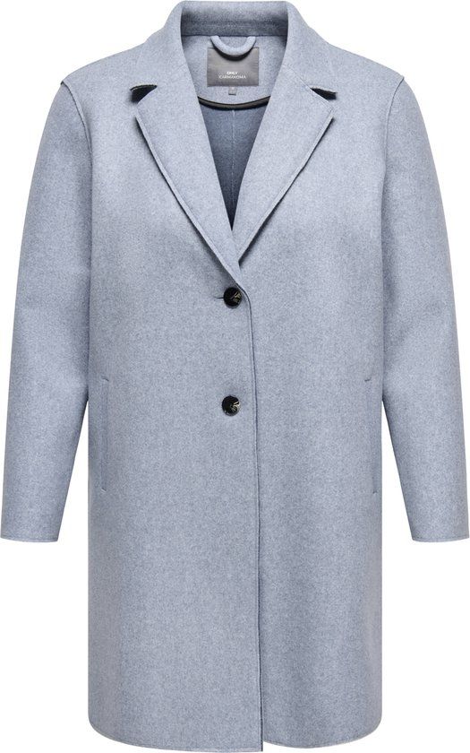 ONLY CARMAKOMA CARCARRIE BONDED REV COAT OTW NOOS Dames Manteljas Vintage Indigo