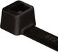 HellermannTyton 111-03460 T30L-W-BK-C1 Kabelbinder 190 mm 3.50 mm Zwart Weerbestendig 100 stuk(s)
