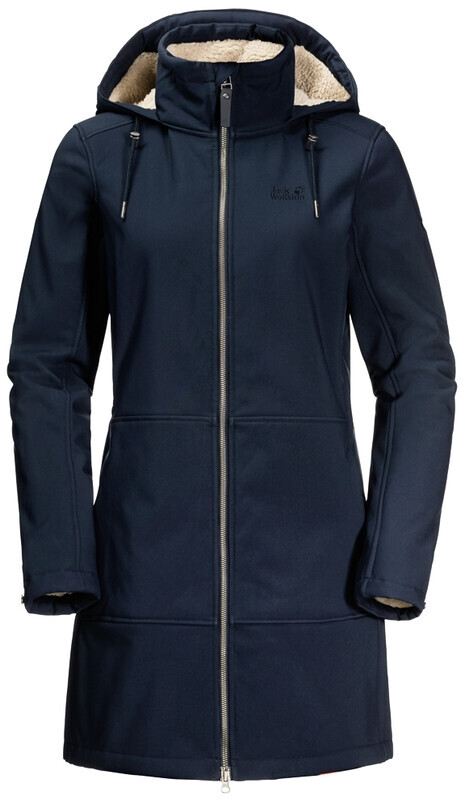 Jack Wolfskin Windy Valley Jas Dames, midnight blue XS 2020 Softshell jassen