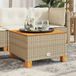 VidaXL Tuintafel Beige, Bruin