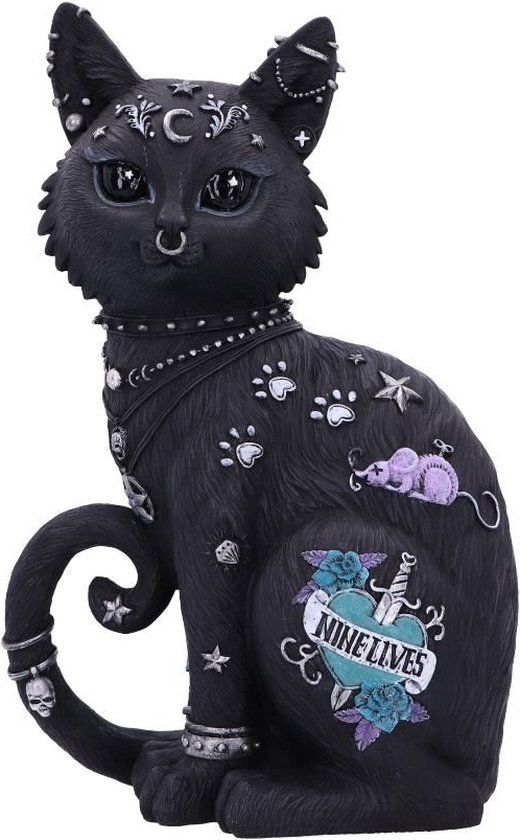 Nemesis Now Nine Lives Unisex beeld - Neutraal - Standard