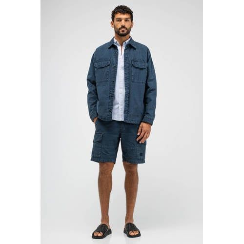 Butcher of Blue overshirt donkerblauw