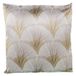 Alexandra House Living Geel textielkussen, 43 x 43 cm