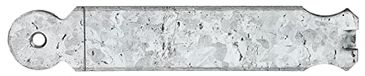 Alberts 307813 muurklauw | afgerond | sendzimir verzinkt | om in beton te gieten | 160 x 30 mm