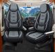 Bremer Sitzbezüge Laika Ecovip Premium Camper stoelhoezen Zwart/Grijs (2 losse stoelen)