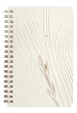Clairefontaine 813071C - Spiraalboekje - Tulp/Natuur/Bloemenillustratie - 11x17 cm - 100 Pagina's - Puntjes/Dots - Ivoorpapier 90g - Tulip Paper Collectie