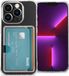 iMoshion Soft TPU Case for Apple iPhone 13 Pro - Transparent - with Card Holder