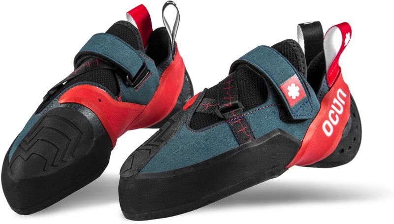 Ocun Bullit Klimschoenen, petrol/rood 2023 EU 45