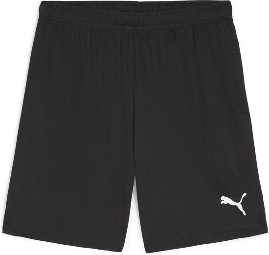 PUMA teamGOAL Shorts Heren Sportbroek - Puma Zwart-Puma Wit - Maat M