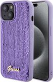 Guess Sequins Script Logo Back Case - Apple iPhone 15 (6.1") - Paars
