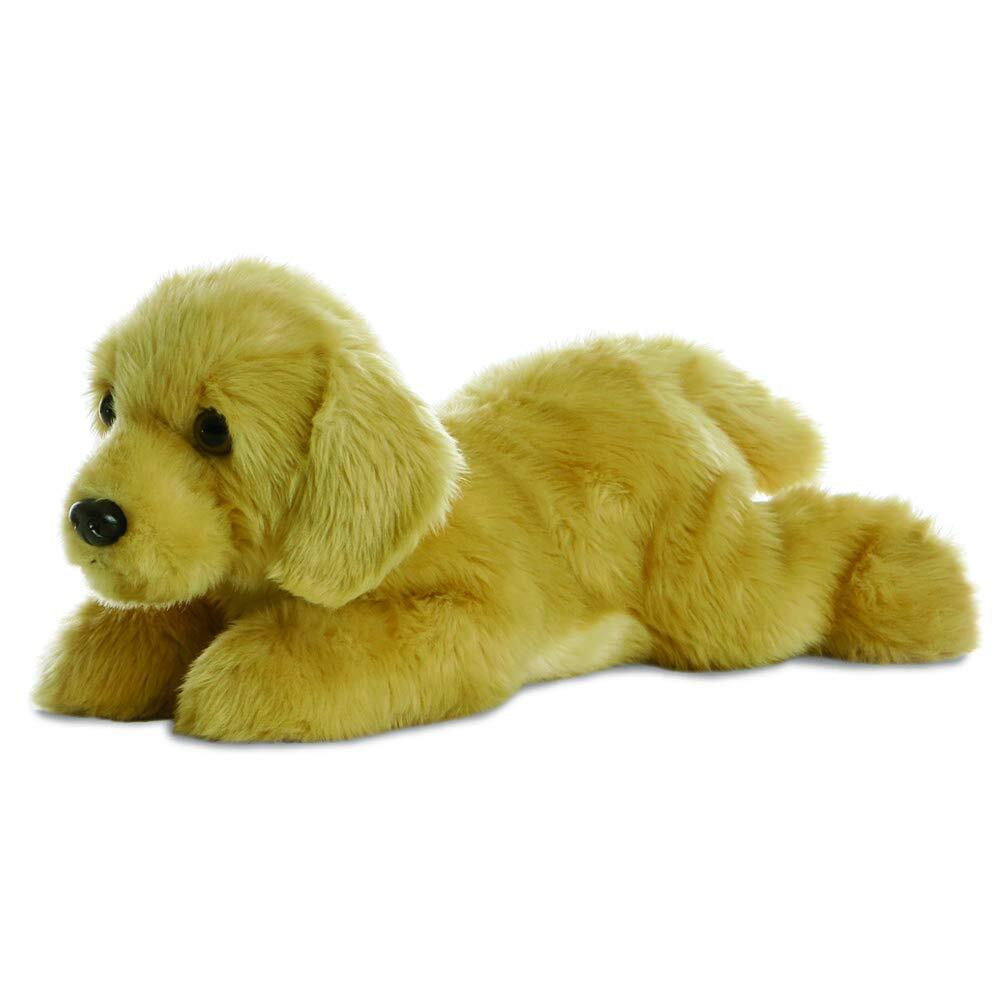 Aurora Knuffel Mini Flopsie Goldie Labrador Vos 30 Cm