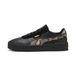 PUMA Carina 3.0 Snake Chic Dames Zwart/Goud Maat 37