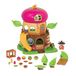 Li'l Woodzeez 19-delige boomhut set met accessoires en wiebelkop, dierenfiguur, wasbeer, bed, servies en meer, speelgoed voor kinderen vanaf 3 jaar
