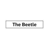 Volkswagen 5C0071801Q kentekenplaat met The Beetle-opschrift