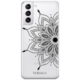 ERT GROUP mobiel telefoonhoesje voor Samsung S21 origineel en officieel erkend Babaco patroon Mandalas 004 optimaal aangepast aan de vorm van de mobiele telefoon, gedeeltelijk bedrukt