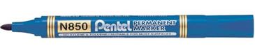 Pentel Permanent Marker Bullet Point 12er-Pack blauw