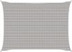 vidaXL Zonnescherm 5 x 8 m HDPE Rechthoekig Lichtgrijs en wit