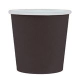 50 stuks - kleine glazen 90 ml 210 + 18 Pe G/M2 Ø 6,15/4,55 x 5,8 cm zwart karton
