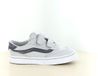 Vans Brooklyn LS Velcro Kinderen Unisex Lage sneakers Wit Klittenband Canvas/Rubber Maat 26