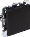 ELEKTRO-PLAST Santra - Interrupteur unipolaire - 250V - 10A - Noir