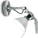 Luceplan Fortebraccio Wandlamp Aluminium