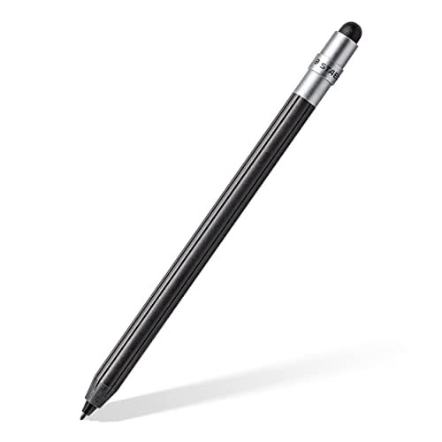 Staedtler Noris digitale mini 180M 22. 2-in-1 styluspen voor digitaal schrijven en tekenen op EMR en capacitief touchscreens (ronde vorm, inclusief 5 EMR reservepunten en gereedschap)