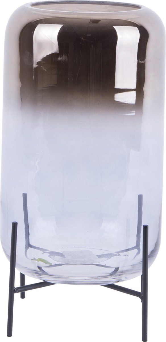 Present Time Vaas Silver Fade - Roze Glas - 2020 Model