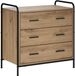 vidaXL Commode Artisanaal eiken 70 x 39,5 x 71 cm Bois traité