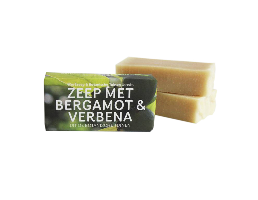 werfzeep Werfzeep - Botanische tuinen - Bergamot & Verbena Bergamot & Verbena