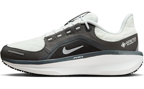 Nike Winflo 11 Gore-tex waterdichte straatschoen voor heren - Zwart zilver metallic antraciet - 44 EU