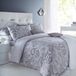 Sleepdown Dekbedovertrek Paisley - grijs - 135x200 cm + 50x75 cm - 1-persoons