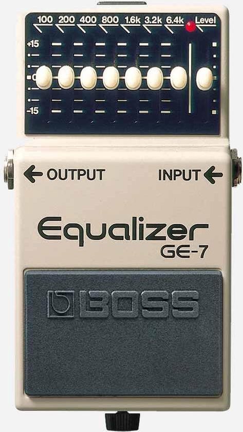 Boss GE-7 Equalizer equalizer/filter pedaal