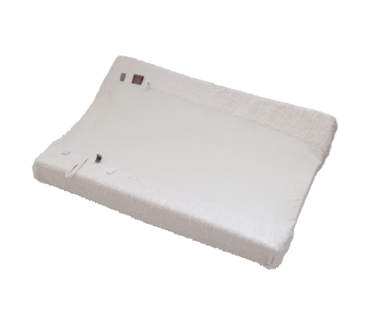 Snoozebaby GOTS Kleedkussenhoes Happy Dressing - Peach Blush (45 x 70cm)