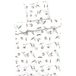 LIVARNO HOME Parure de lit en satin microfibre, 135 x 200 cm. (tulipes)