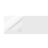 Quattroerre 16781 autostickers, bumper auto Scudo bumpers, 7,5 x 45 cm, dikte 0,3 mm