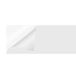 Quattroerre 16781 autostickers, bumper auto Scudo bumpers, 7,5 x 45 cm, dikte 0,3 mm