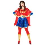 Boland - Kostuum Superheldin Star (M/L) - Volwassenen - Superheld - Superwoman