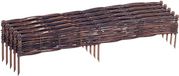 Merkloos Borderrand - set van 5 - 10x100 cm - bruin