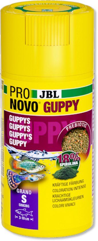 JBL Pronovo Guppy Grano S 100 ml Click