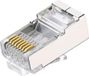 PremiumCord RJ45-Stecker, geschirmt, Cat6