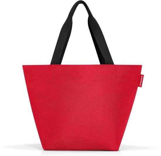 Reisenthel Shopper M Handtas - 15L - Rood - Unisex - rPet - 30.5 x 26 x 3 cm