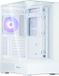 ZALMAN P40 Prism Plus Boîtier PC Midi-Tour ATX Blanc avec 4 ventilateurs A-RGB