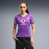 BVB PUMA Borussia Dortmund 26/27 derde voetbalshirt voor Dames, Geel/Paars, Maat S