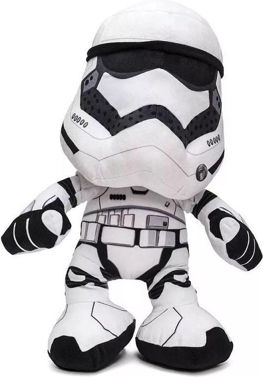 ToyJoy Star Wars Stormtrooper Big Head Knuffel - 45cm - 8058150653739