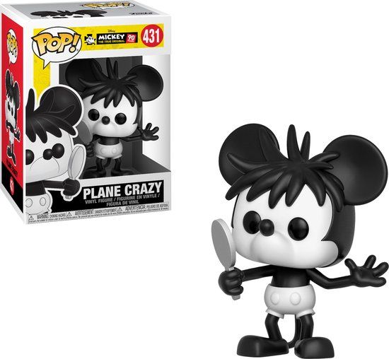 Funko Pop! Disney: Mickey's 90th Plane Crazy Verzamelfiguur