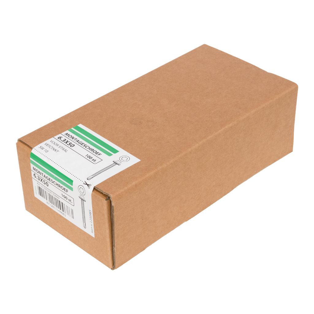 Hoenderdaal Fasteners Hoenderdaal Zeskantbout Vz 8.8 Sw-24 Din931 M16X150 | 25 stuks