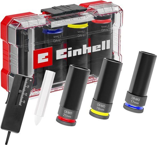 Einhell Impact 109273 Bit- en steeksleutelset 1/2