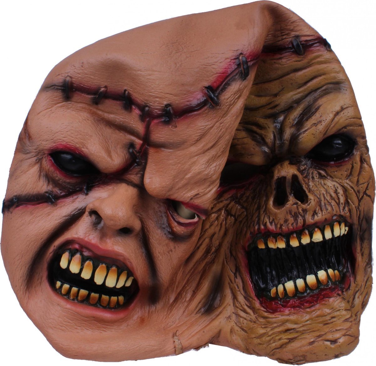 Amscan Verkleedmasker Halloween Latex Bruin/beige One-size