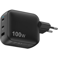 Sitecom 100W Wall Charger - Power Delivery - Fast Charging - Black