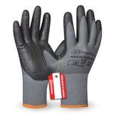 Gebol Multi Flex Eco, 1 paar werkhandschoenen met nitril-schuimcoating, antislip noppen, montage- en precisiewerk, naadloos, voor heren, maat XXL/11